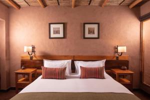 Krevet ili kreveti u jedinici u okviru objekta Hotel Pascual Andino