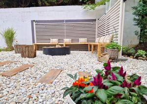 Garður fyrir utan ROMANTIK HOTEL ELEONORA
