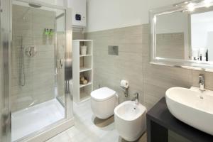 A bathroom at Affittacamere Arosio