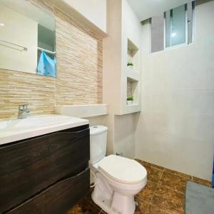 Phòng tắm tại Sensacional Apartamento Reserva Peñon Girardot