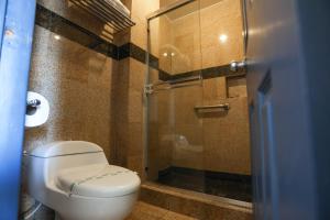 Koupelna v ubytování Hotel Aqua Rio