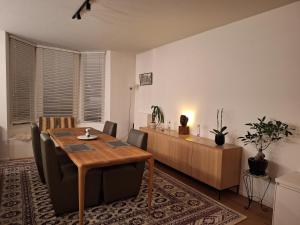 Posezení v ubytování B&B De Lelie