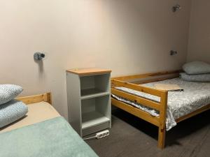 Postel nebo postele na pokoji v ubytování Süda Hostel