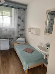 Postel nebo postele na pokoji v ubytování Süda Hostel