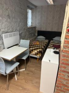 Postel nebo postele na pokoji v ubytování Süda Hostel