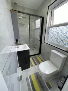 Koupelna v ubytování Seven Sisters Hideaway + 2 fotografie