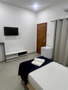 A television and/or entertainment centre at Casa de Mia