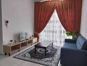 Posezení v ubytování Homestay Teratak Zuarie Bangi