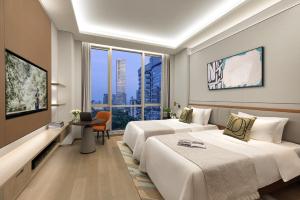 Televisyen dan/atau pusat hiburan di Somerset QPlex Shenzhen