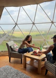 Hosté ubytování 1 Waipu Off-grid Eco Seaview Geodesic Glamping Dome