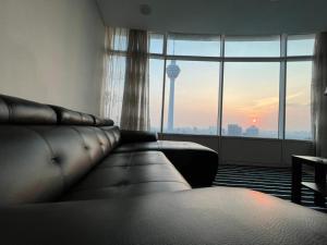 Istumisnurk majutusasutuses Vortex Serviced Apartment KLCC By Elite Suites