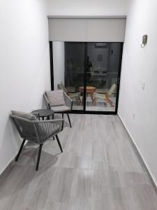 Posezení v ubytování Casa BOSQUE LUCIERNAGAS