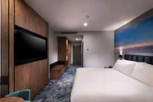 Postel nebo postele na pokoji v ubytování DoubleTree by Hilton Hobart