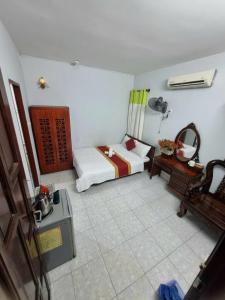 Posezení v ubytování Blue Ocean Hotel - Thiên Thanh - sát bãi sau