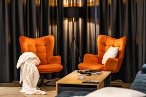 Posezení v ubytování GRAND Apartments Banská Bystrica CENTRUM