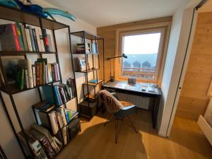 The library in Az apartmant