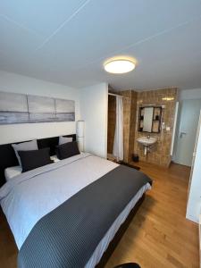 Postel nebo postele na pokoji v ubytování Hotel Thurpark