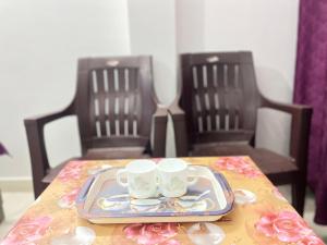 Area soggiorno di Maa vaishno paying guest house