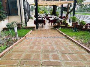 A garden outside Locanda Fosca Umbra