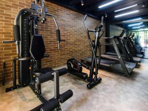 Fitness centrum a/nebo fitness zařízení v ubytování ibis Curitiba Batel