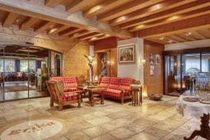 Posezení v ubytování Hotel Erika