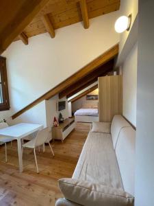 Posezení v ubytování Nest in Alagna