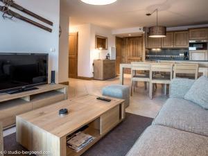 Køkken eller tekøkken på Appartement aux Arcs 1800 - 6 pers, parking, wifi - FR-1-352-18