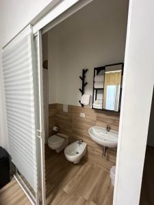 Koupelna v ubytování Cristalli di mare room