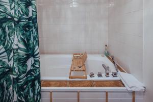 Kúpeľňa v ubytovaní Motel le Point de Vue