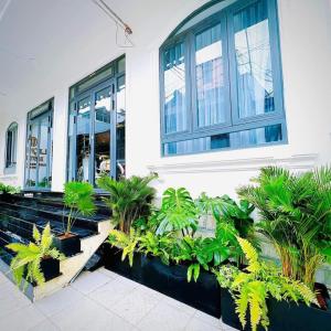 Zahrada ubytování Hotel Leonda-gần chợ đêm-near the night market