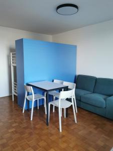 Χώρος καθιστικού στο Dunajska Apartment