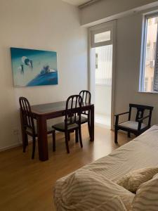 Χώρος καθιστικού στο Apartamento Copacabana 876