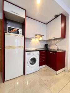 Kuchyň nebo kuchyňský kout v ubytování Fabuloso apartamento completo centro ciudad