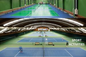 Tenis a/nebo squash v ubytování Cosmopolitan Bobycentrum - Czech Leading Hotels nebo okolí + 17 fotografií