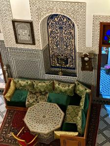 Posezení v ubytování Riad Damia Suite &Spa
