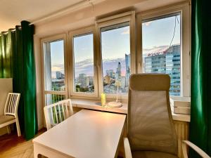 Výhľad na hory alebo výhľad na hory priamo z apartmánu