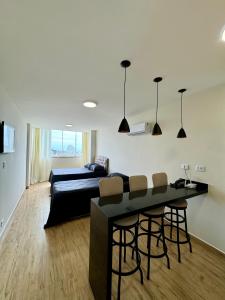 Et opholdsområde på kitnet Guarujá pitangueiras boulevard