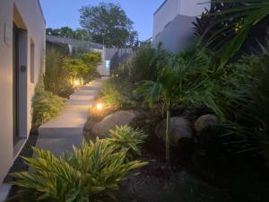 Vrt ispred objekta Hôtel Lune de Miel