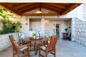 Patio nebo venkovní prostory v ubytování Apartments Sole