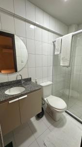 Koupelna v ubytování Loft 2 Edf celita Franca Business e flat