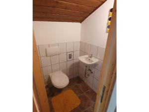 Koupelna v ubytování Talblickhütte Comfortable holiday residence + 26 fotografií