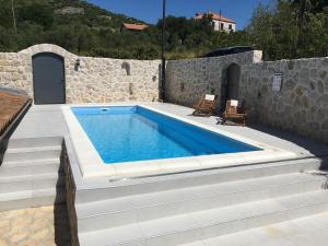 Swimmingpoolen hos eller tæt på Dubrovnik - House Stijepo - Orasac