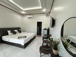 Postel nebo postele na pokoji v ubytování Dara Homestay