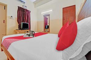 TV a/nebo společenská místnost v ubytování Hotel O City Lodge