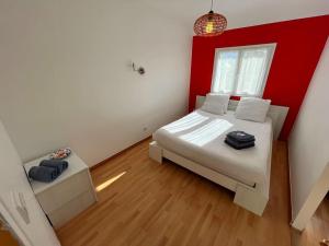 Letto o letti in una camera di Le Maxaudant Duplex avec Balcon et Vue sur Mer
