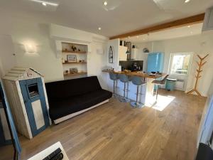 Cucina o angolo cottura di Le Maxaudant Duplex avec Balcon et Vue sur Mer