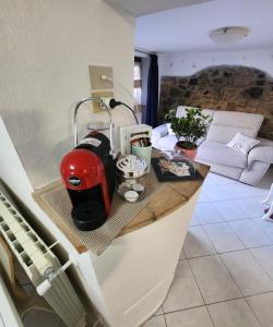 Posezení v ubytování A casa di Peppetto