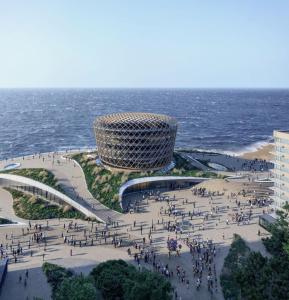 A general sea view or a sea view taken from Az apartmant