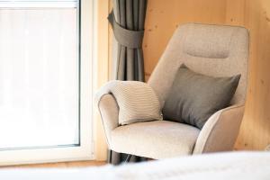 Predel za sedenje v nastanitvi Nagelehof Apartment Bendelstein