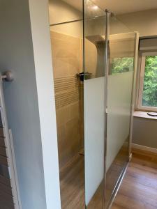 Koupelna v ubytování Chambre d hôtes le 23